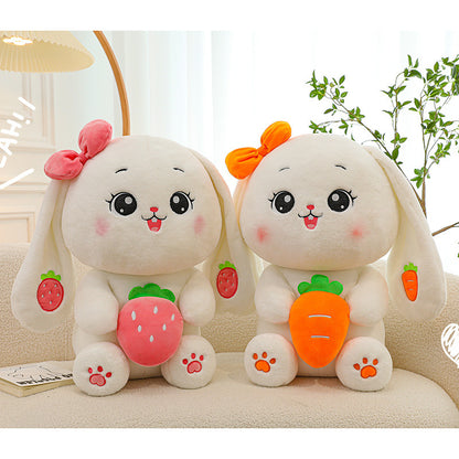 Super Cute Internet Celebrity Fruit Rabbit Plush Toy