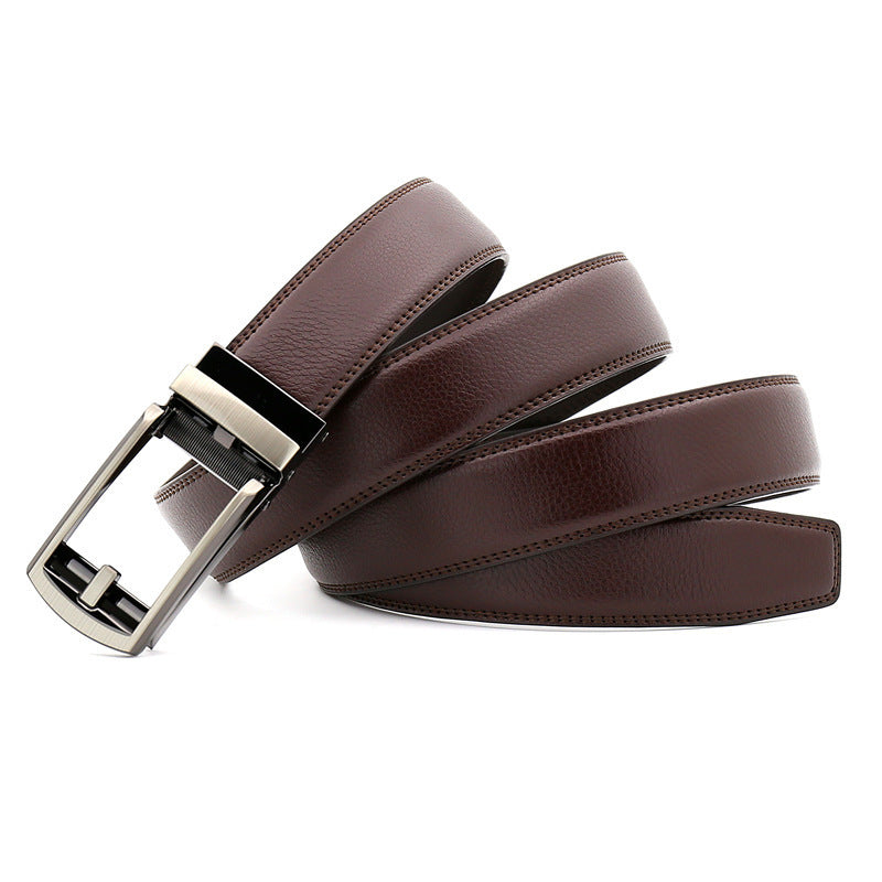 Men's Cowhide Belt Belt Pant Belt