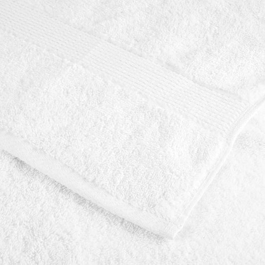 vidaXL Prosoape de duș premium SOLUND 25 buc alb 70x140cm 600 gsm