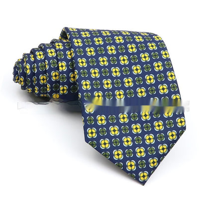 Business Polyester Men's Printed Workplace Tie