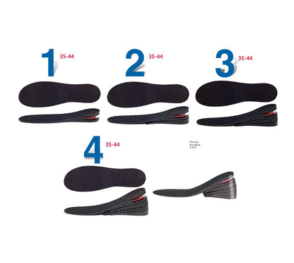 Inner Heightening Insole Sports Shock Absorption Invisible Air Cushion