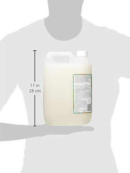 Organic Coconut Shampoo, Hydrating for Dry Hair & Scalp, Vegan & Cruelty Free, No SLS, Silcones or Parabens, 5L Refill Pack