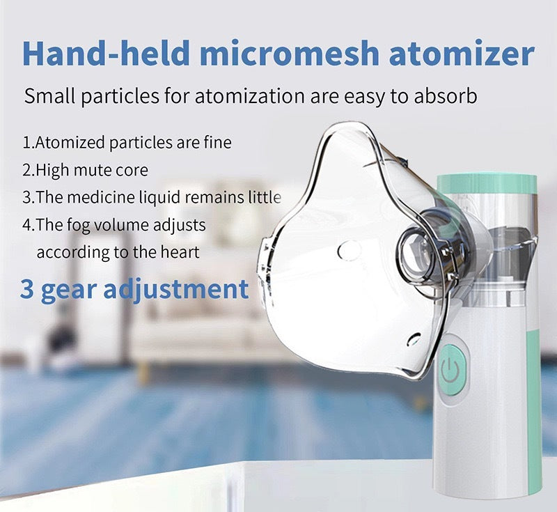 Children's Micro-mesh Ultrasonic Handheld Atomizer