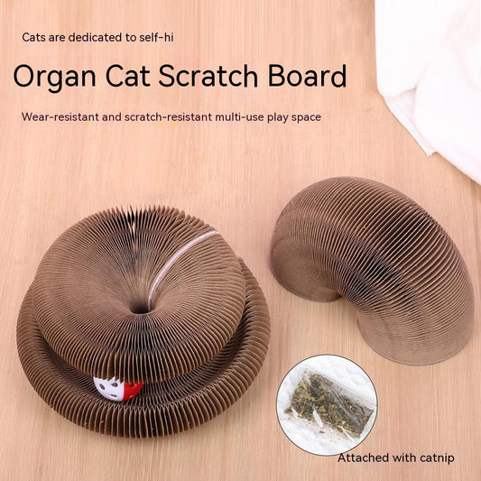 Magnetic Organ Changeable Corrugated Paper Cat Scratch Board