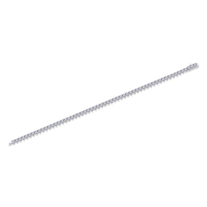 Mark Luxury Fashion Mosan Diamond S925 Silver Bracelet Comparable To Natural Diamonds