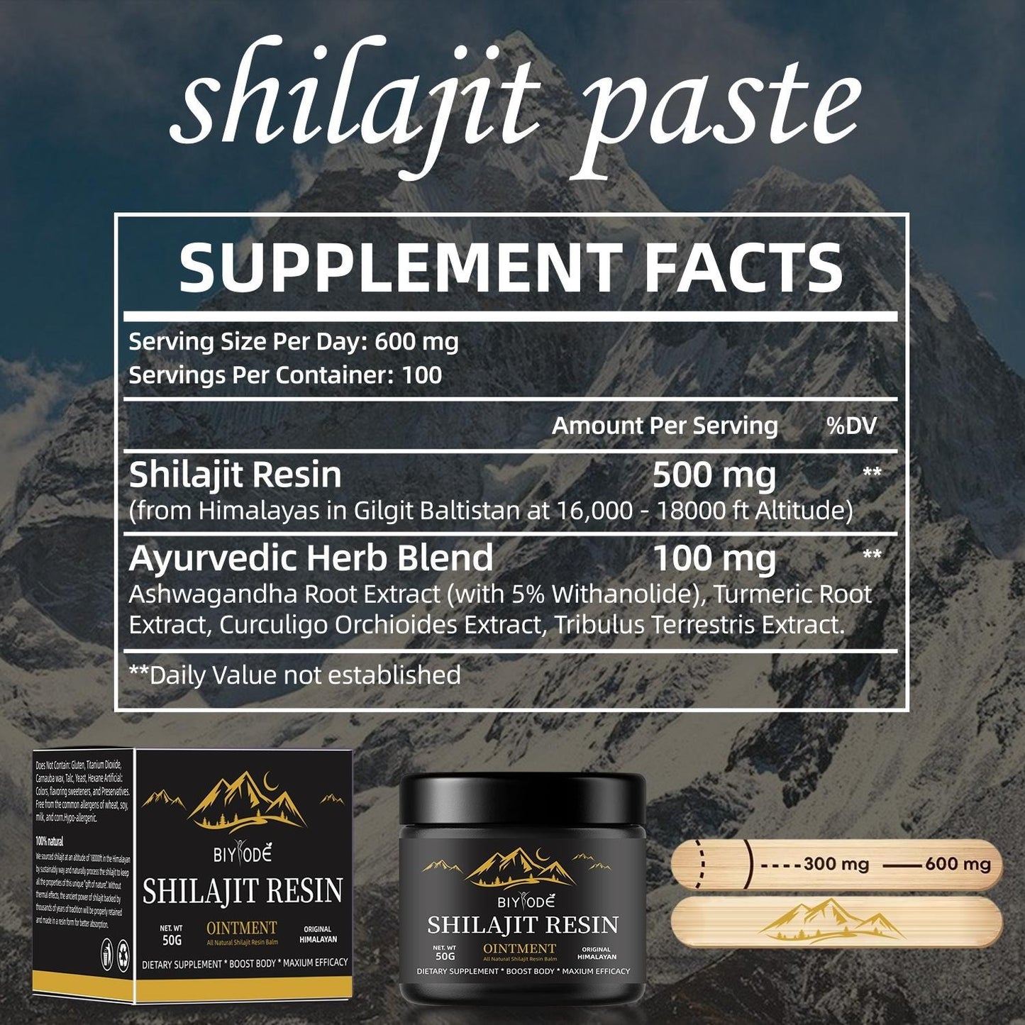 Pure Himalayan Shilajit Gummies  WithAshwagandha, Gokshura  Other Herbs L Noadded Sugar L 60 Chewables Edible Supplement