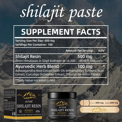 Pure Himalayan Shilajit Gummies  WithAshwagandha, Gokshura  Other Herbs L Noadded Sugar L 60 Chewables Edible Supplement