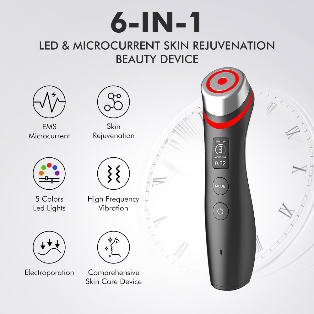 Color Light Import Micro Current Vibration Massager