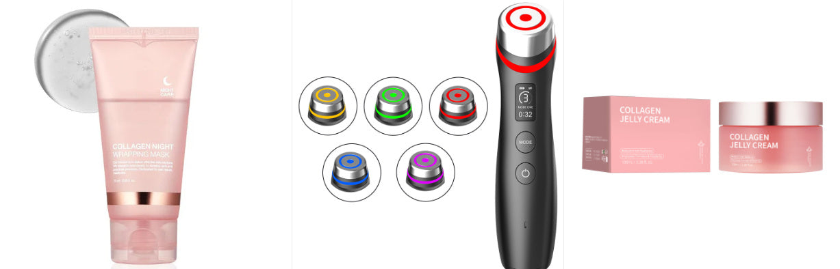 Color Light Import Micro Current Vibration Massager