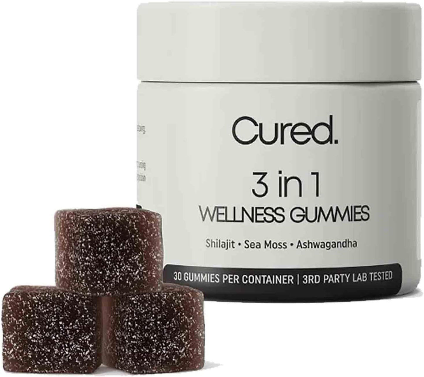 Cured 3 In 1 Gummies Cured Shilajit Gummies For Men