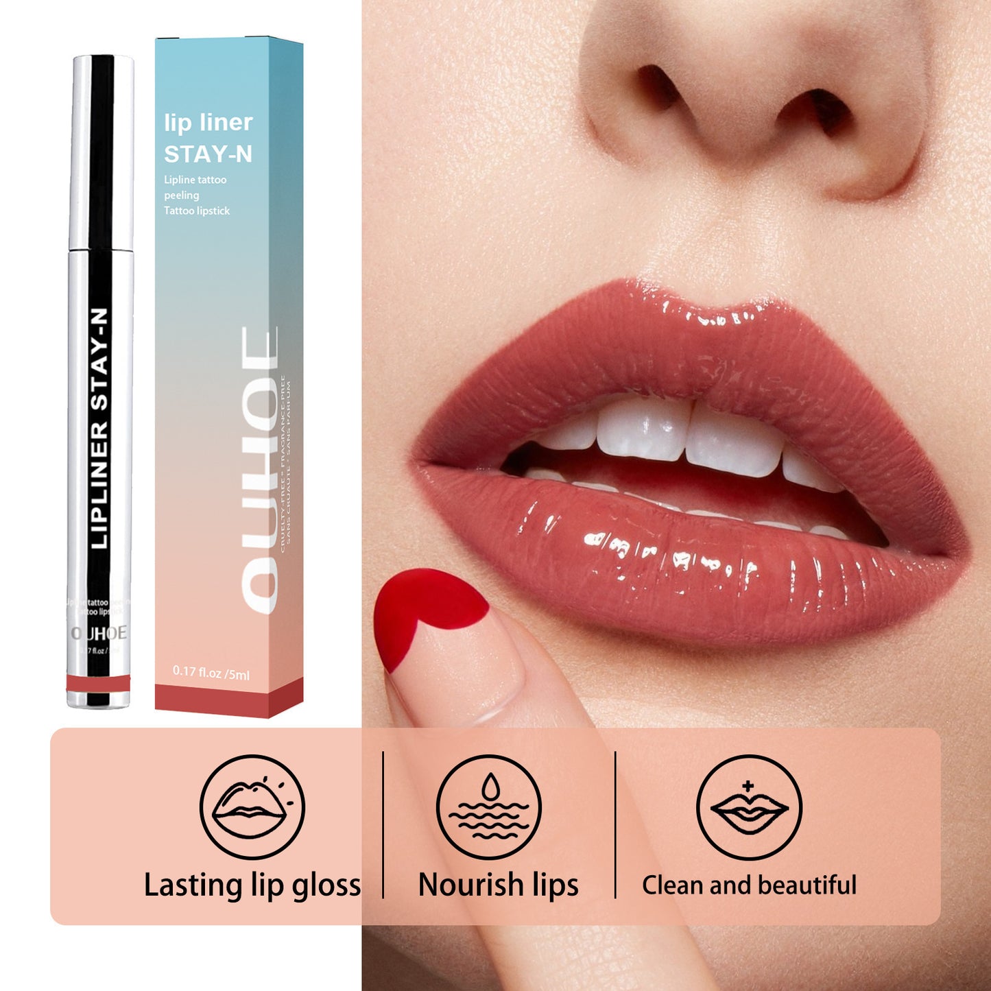 Stripping Lip Liner Fengying Smear-proof Makeup