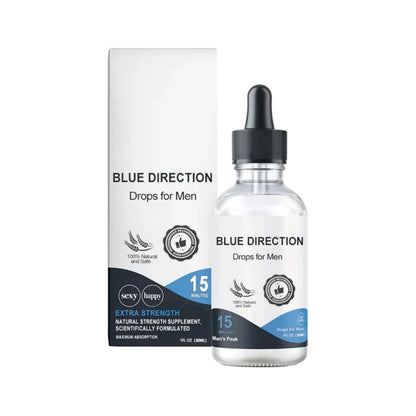 Men's Body Supplement BLUE DIRECTIONDrops