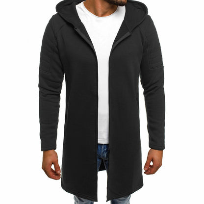 Hooded Men's Arm Striped Mid-Length Pants Casual