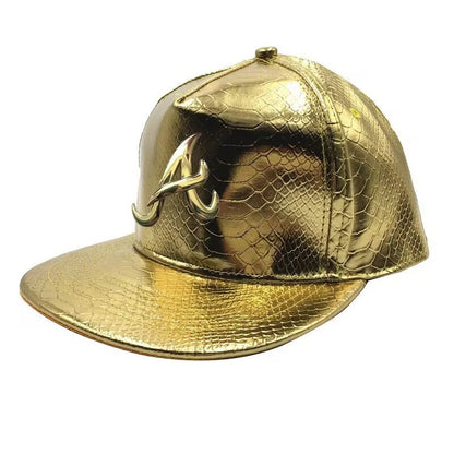 Men's PU Leather Hip-hop Baseball Cap