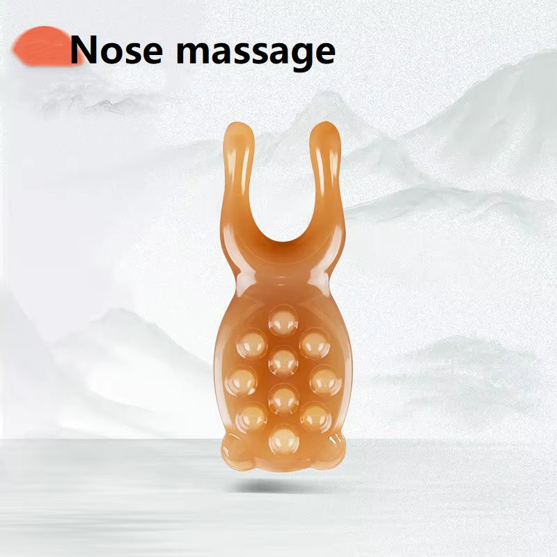 New Facial Massager Facial Roller Resin Gua Sha Tool Gouache Scraper Gua Sha Visage LBHL13