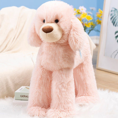 Children's Solid Color Long Hair Poodle Doll