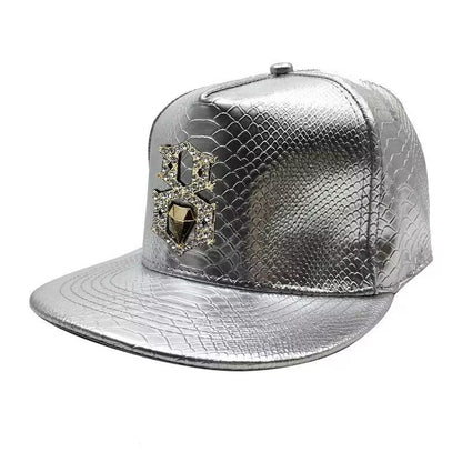 Men's PU Leather Hip-hop Baseball Cap