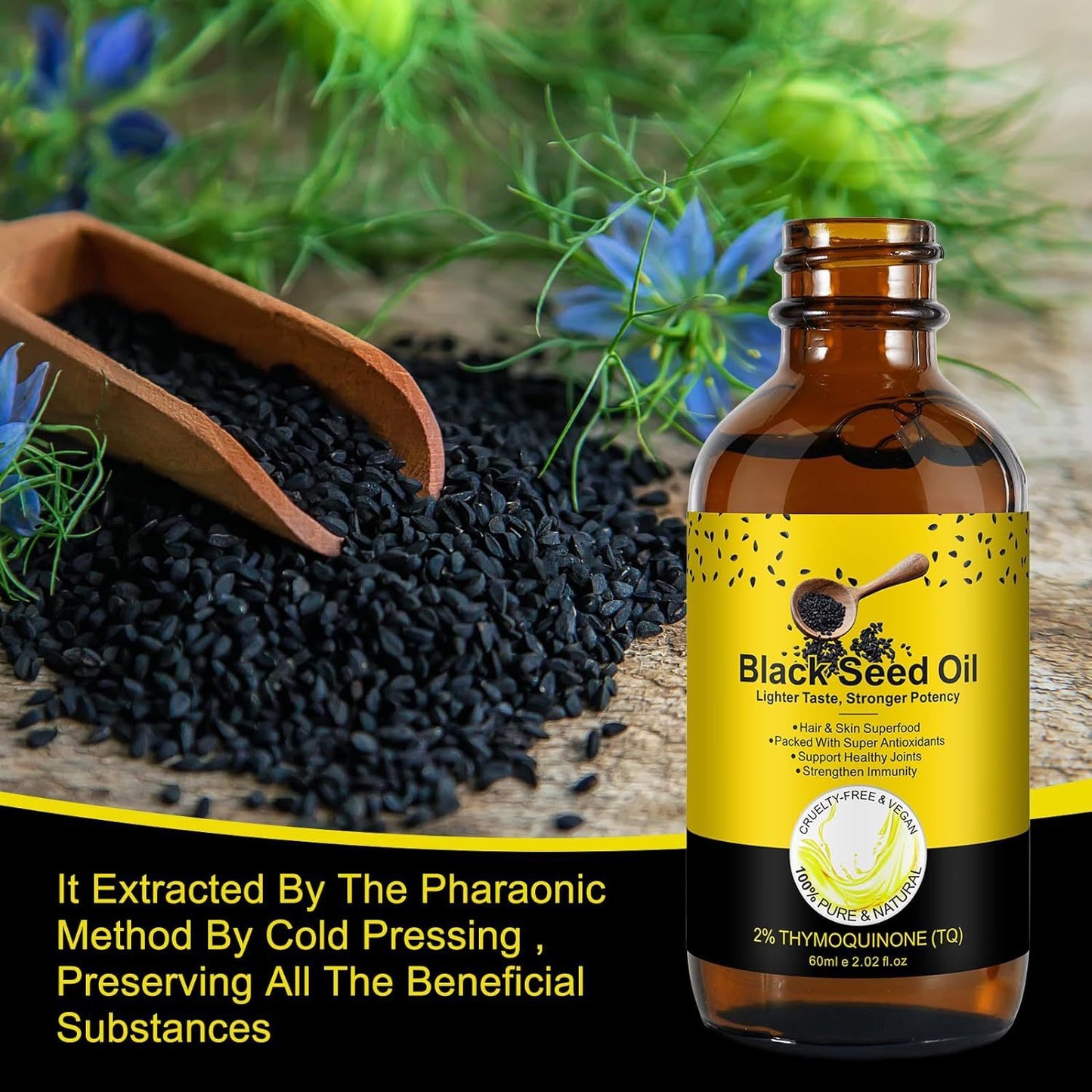 Black Seed Oil Drops Vitamin