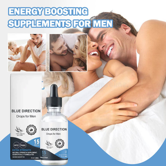 Men's Body Supplement BLUE DIRECTIONDrops