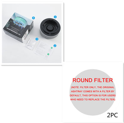 Removal Air Purification Ashtray Anion Purification Practical Automatic Purifier Ashtray Portable Gadgets For Car Ashtray