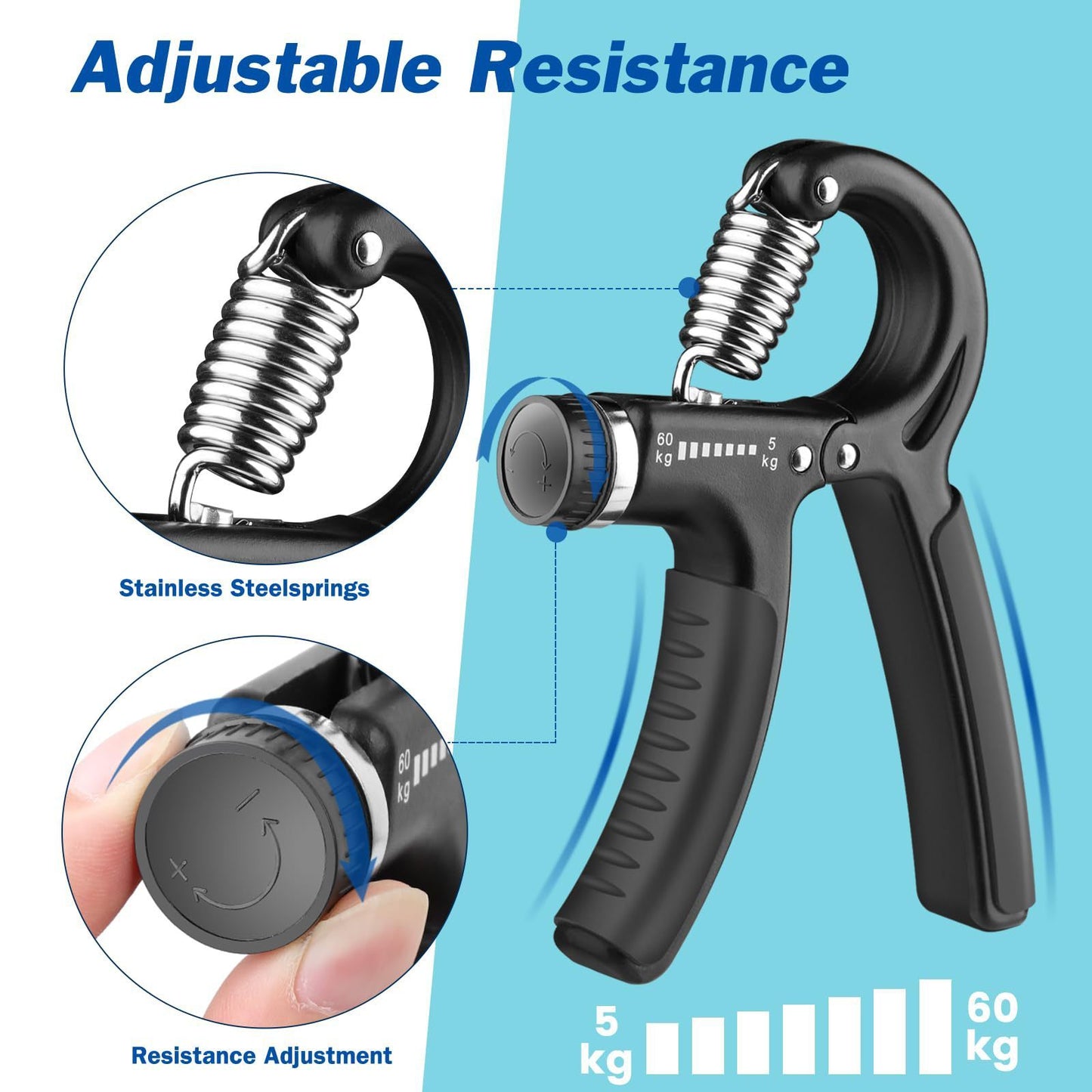 Adjustable Hand-muscle Developer Men's Professional Finger