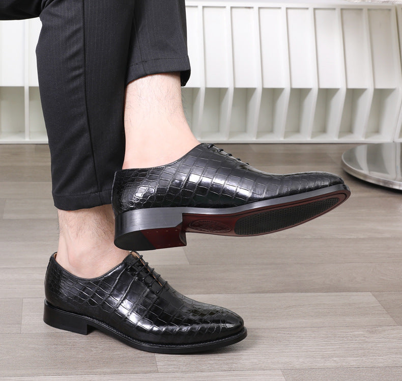 Fashion New High-end Leather Men's Shoes