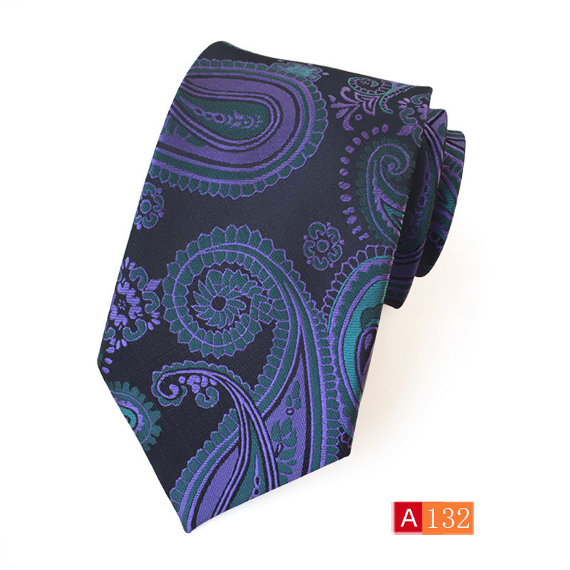 Men's Casual Formal Wear Polyester Jacquard Tie