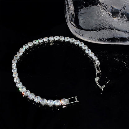 Light Luxury Personality Trendy Zircon Refined Grace High-grade Bracelet