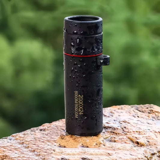 Mini Portable 2000x25 HD Monocular Telescope Mobile Phone Telescope with Holder Camping Hunting Birdwatching Telescope