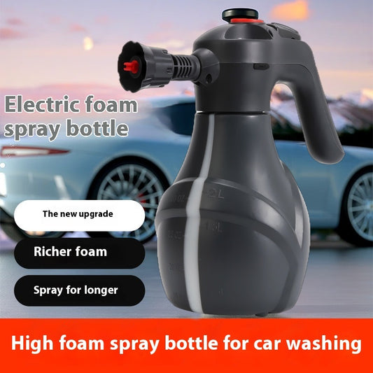 Car Wireless Electric Bubble Watering Can High Pressure Car Wash Watering Tools