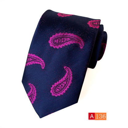 Men's Casual Formal Wear Polyester Jacquard Tie