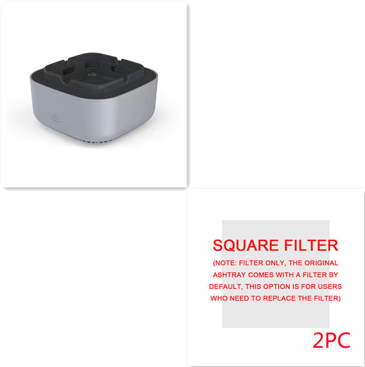 Removal Air Purification Ashtray Anion Purification Practical Automatic Purifier Ashtray Portable Gadgets For Car Ashtray