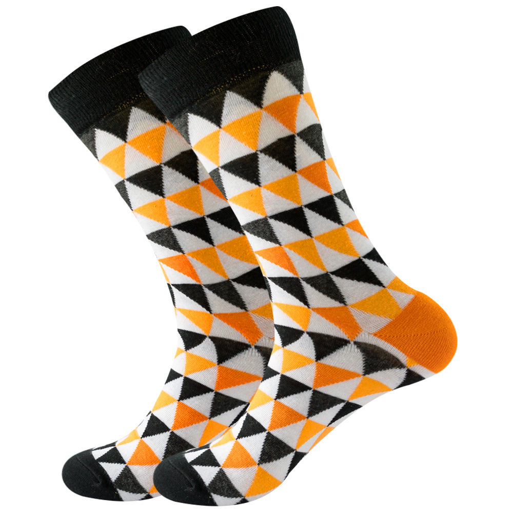 Striped Men And Women Trendy Color Street Cool Tube Socks