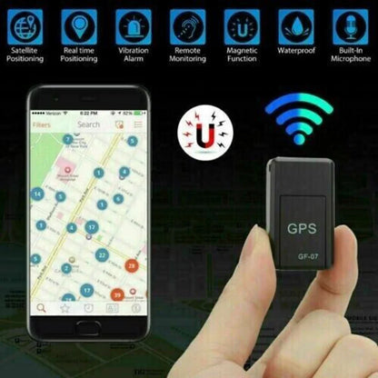 Micro Magnetic GPS Tracker, Vehicle Motorcycle Real-time Anti-theft Tracking Monitor, Personal Anti Loss Positioning Mini GPS