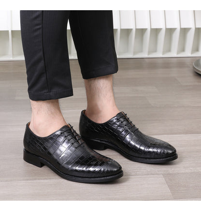 Fashion New High-end Leather Men's Shoes