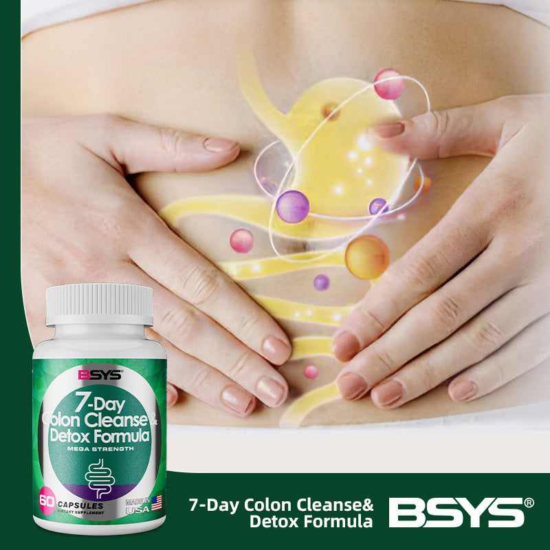 BSYS 7 Day Colon Cleanse & Detox Formula 60's