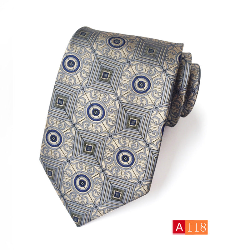 Men's Casual Formal Wear Polyester Jacquard Tie