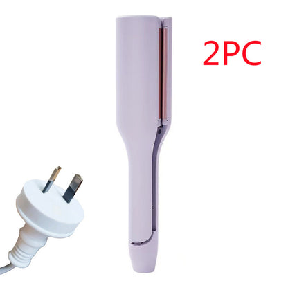 French Deep V Egg Roll Water Ripple Big Wave 32MM Hair Curler