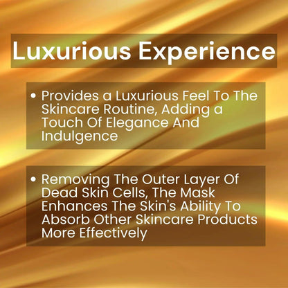Ammuri 24K Gold Peel-Off Face Mask – Deep Cleansing & Brightening Pore Minimiser (60ml)