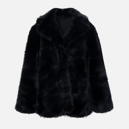 Artificial Fur Warm Coat Thick Coat Women