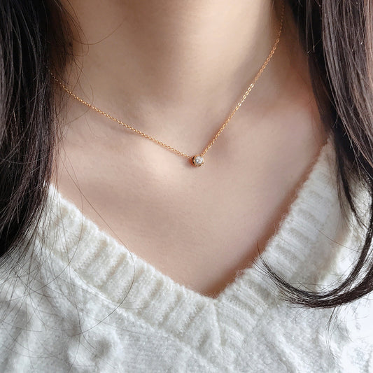 Fashion New Minority Simple Women's Geometric All-match Necklace