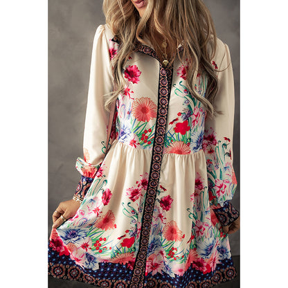 European And American Leisure Versatile Printed Dress