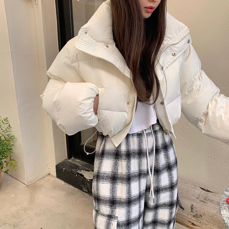 Loose And Warm Cotton Coat Jacket Women