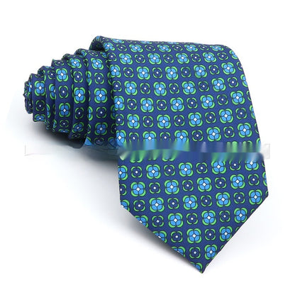 Business Polyester Men's Printed Workplace Tie