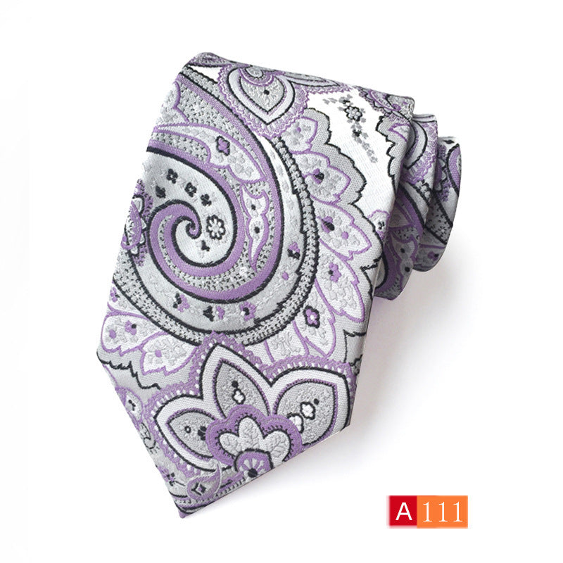 Men's Casual Formal Wear Polyester Jacquard Tie