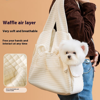 Pet Diaper Bag Simple Cross Chest Backpack