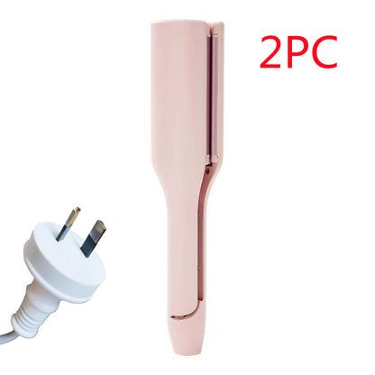 French Deep V Egg Roll Water Ripple Big Wave 32MM Hair Curler