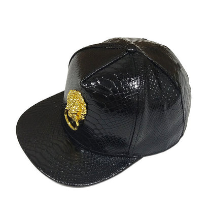 Men's PU Leather Hip-hop Baseball Cap