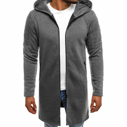 Hooded Men's Arm Striped Mid-Length Pants Casual
