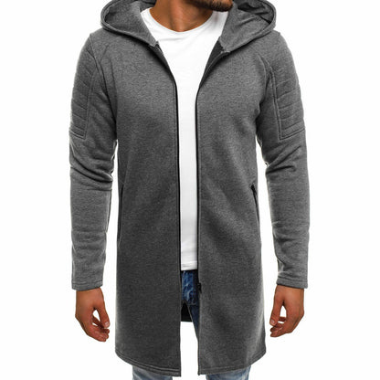 Hooded Men's Arm Striped Mid-Length Pants Casual